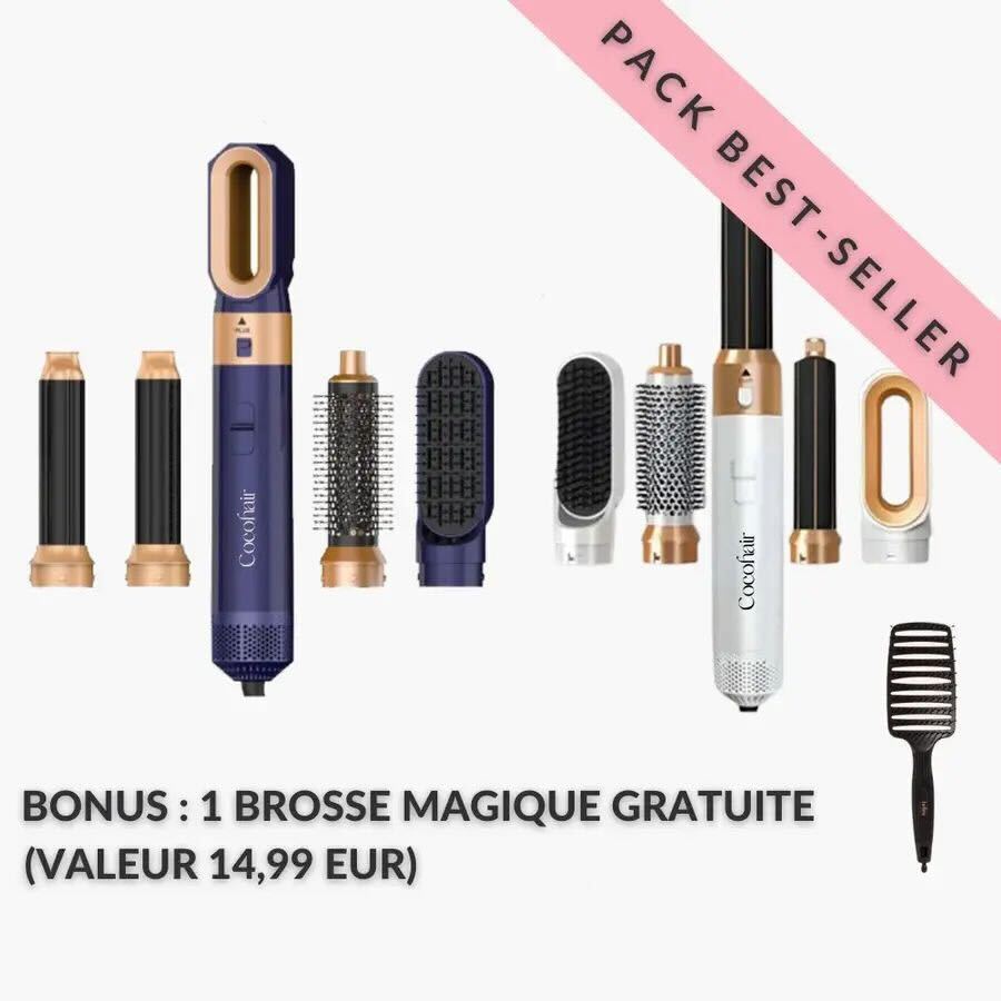 Airstyler Pro 5 en 1 - Votre coiffage complet, sans effort, en quelques minutes.