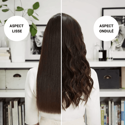 Brosse lissante portable - Corrigez vos mèches rebelles. En quelques secondes, dans votre sac.